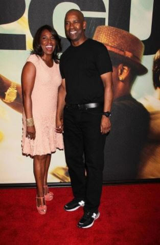 Malcolm Washington's father, Denzel Washington, and mother, Pauletta Pearson.
